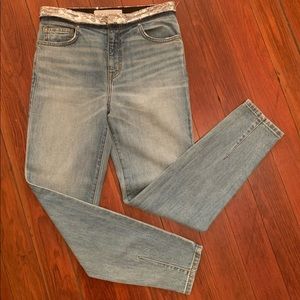IRO skinny jeans with sequin waistband | Size 25